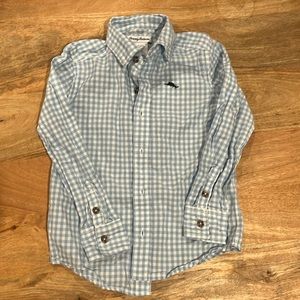 EUC Tommy Bahama boys button down size 5